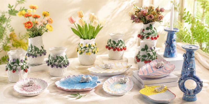 Garden Sanctuary Ceramic Art Collection