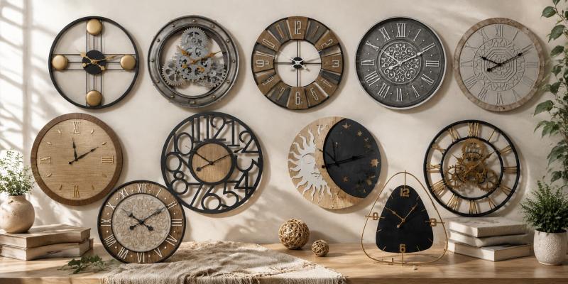 Artistic Home Wall Clock Collection